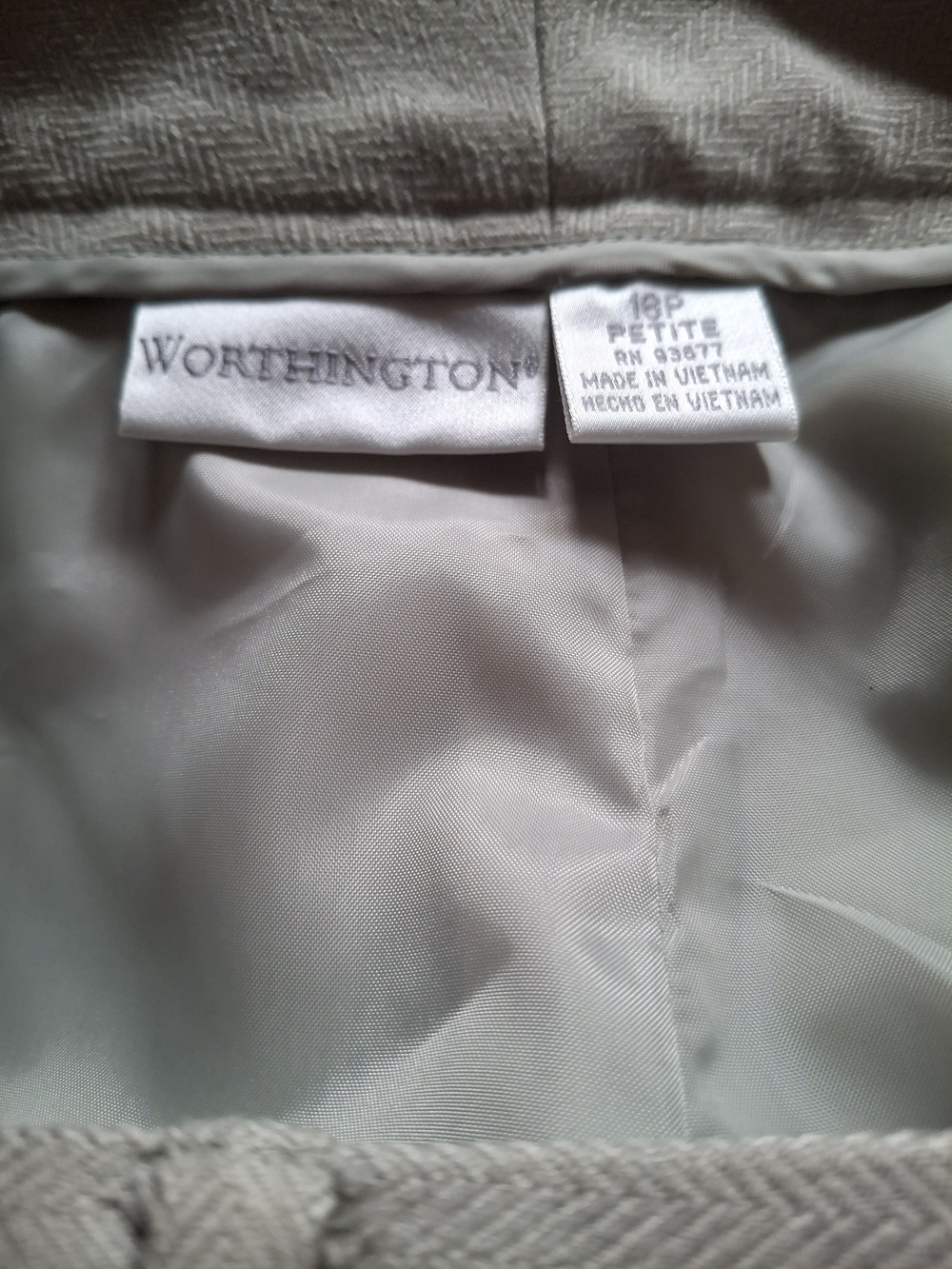 Worthington Petite Pantsuit In Light Beige